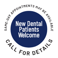 New Patient Welcome banner stamp
